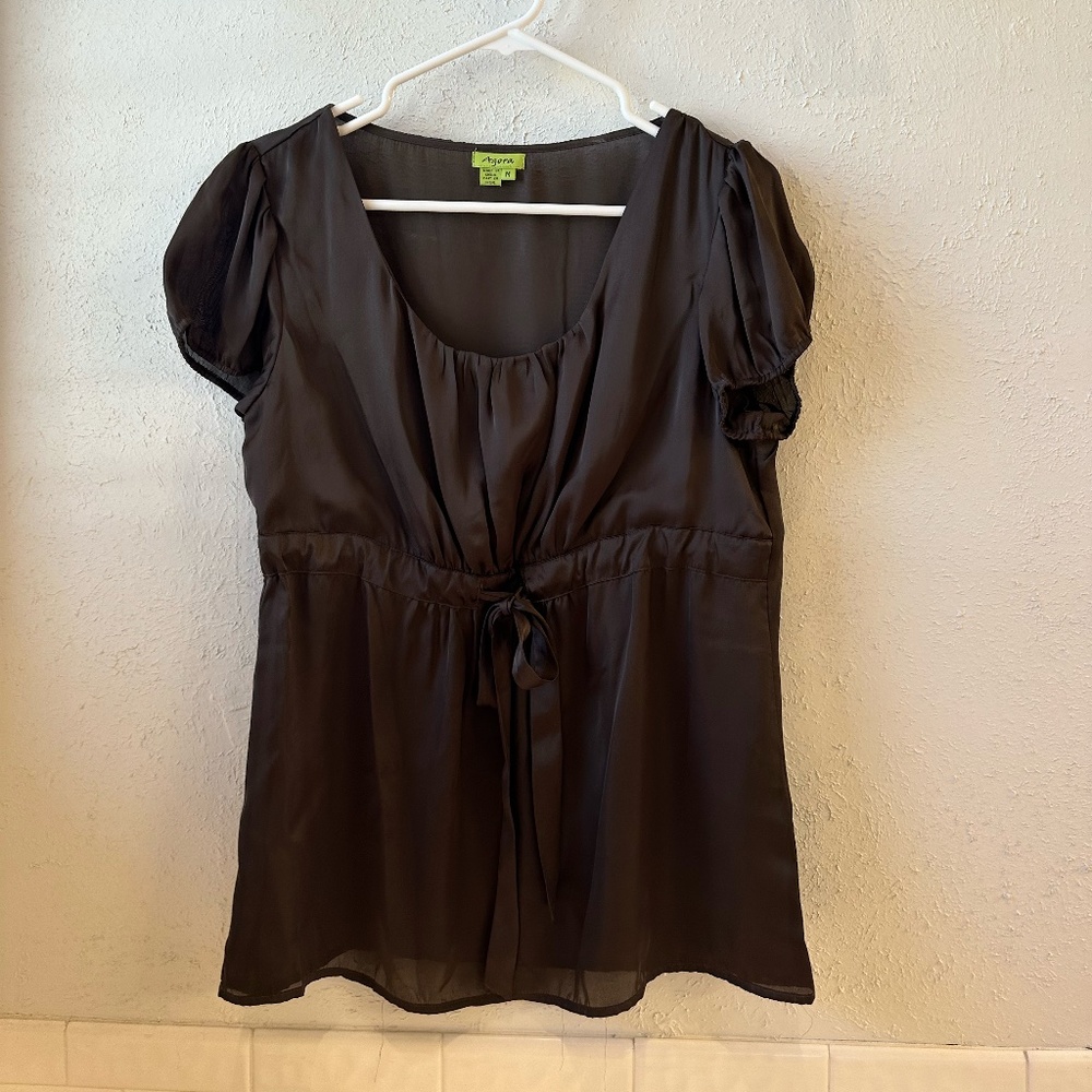 satin top